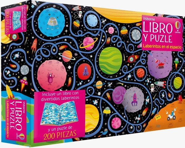 Libro y Puzle - Laberintos En El Espacio