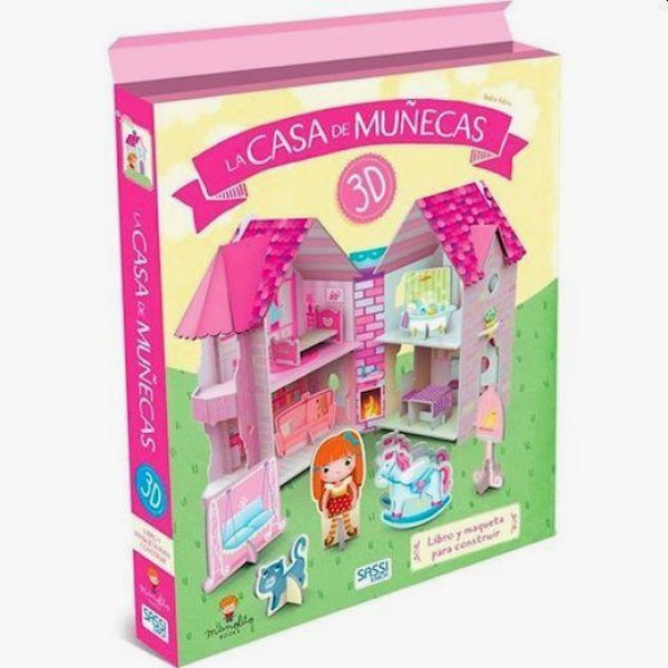 La Casa De Muñecas 3d Libro y Maqueta