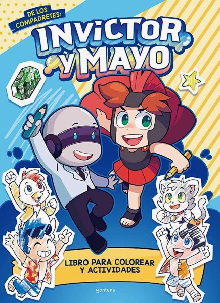Invictor y Mayo Para Colorear