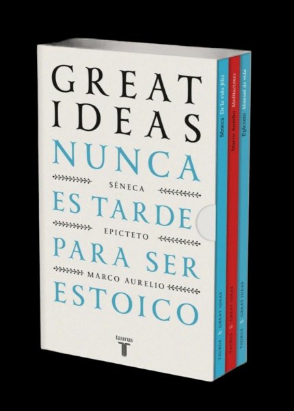 Nunca Es Tarde Para Ser Estoico (edición Estuche Con: De La Vida Feliz De Séneca | Meditaciones De Marco Aurelio | Manual De Vida De Epicteto)