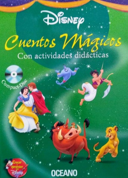 Disney Cuentos Magicos Con Actividades 2 Verde - Con Cd