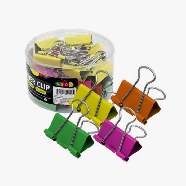 Binder Clip Neon
