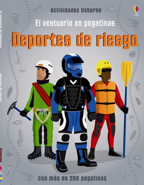 Libro De Pegatinas - Deportes De Riesgos