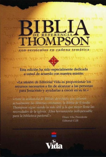 Biblia De Referencia Thompson
