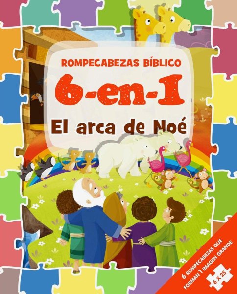 Rompecabezas Bíblico 6 En 1: El Arca De Noé