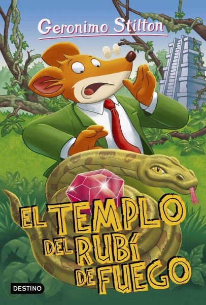 Geronimo Stilton 48 El Templo Del Rubi De Fuego