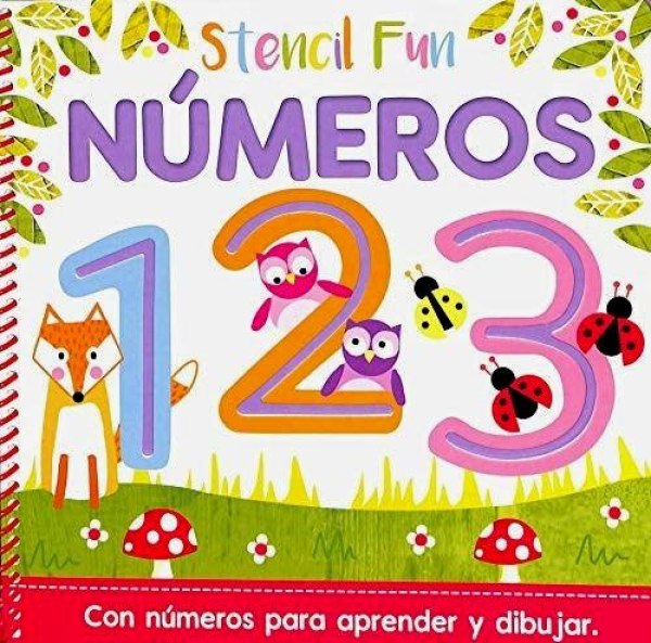 Stencil Fun Numeros