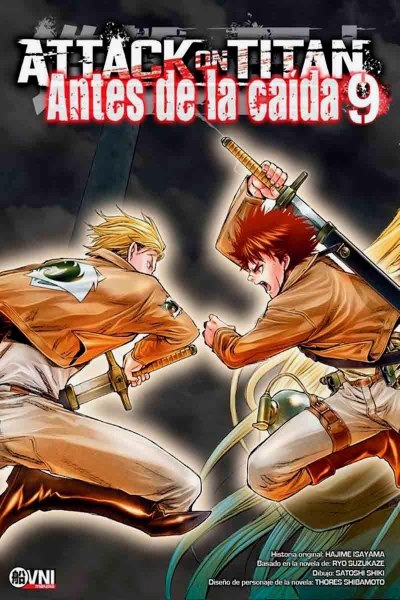 Attack On Titan 9 Antes De La Caida