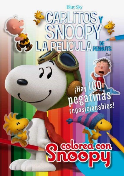 Carlitos y Snoopy La Pelicula Colorea
