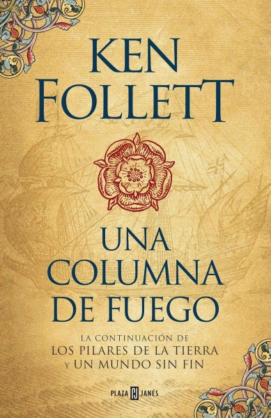 Una Columna De Fuego Tapa Dura