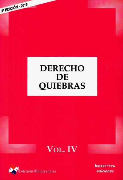 Derecho De Quiebras - Intelectya Ediciones - Rosado