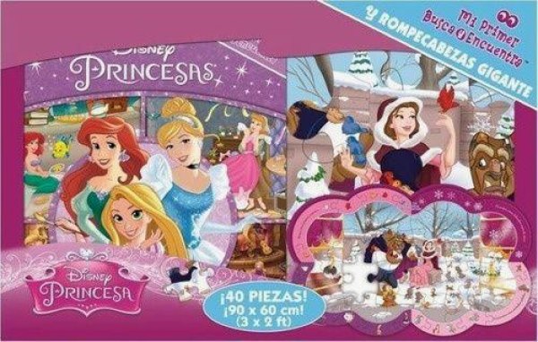 Mi Primer Busca y Encuentra Rompecabezas Gigante Disney Princesa