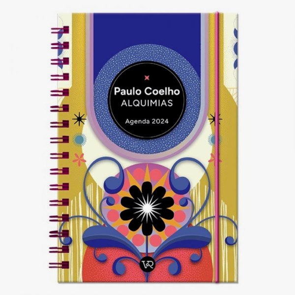 Agenda 2025 Paulo Coelho - Coraje / Verde Flores Rojas