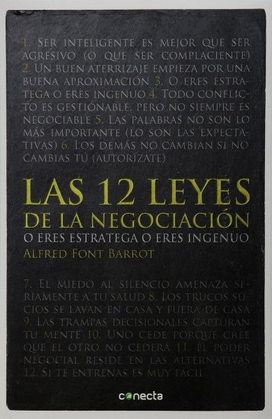 Las 12 Leyes De La Negociacion