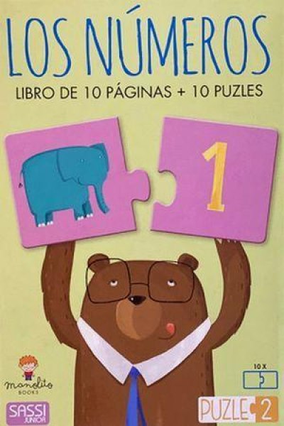 Los Numeros Libro De 10 Paginas + 10 Puzles