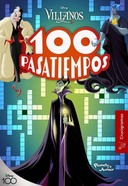 100 Pasatiempos Disney Villanos