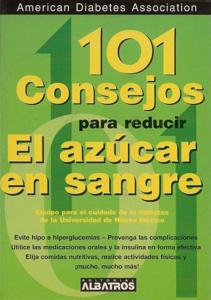 101 Consejos P/ Azucar En La Sangre