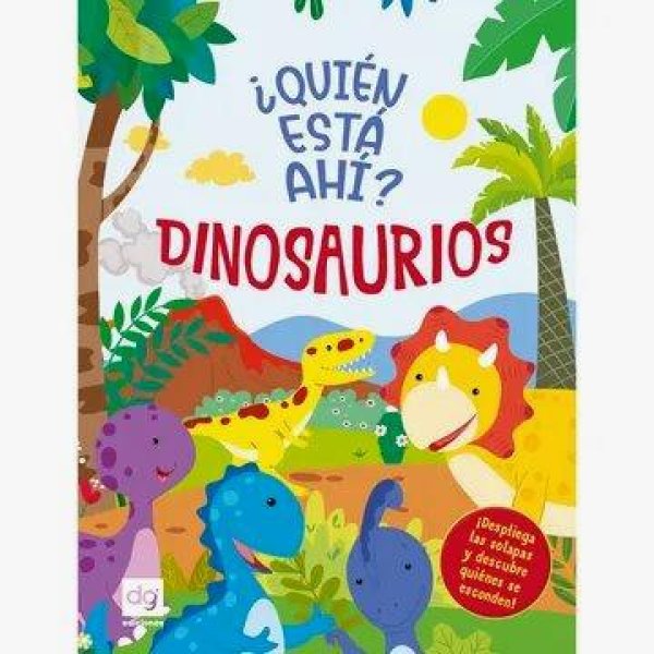 ¿Quien Esta Ahi? Dinosaurios Solapas