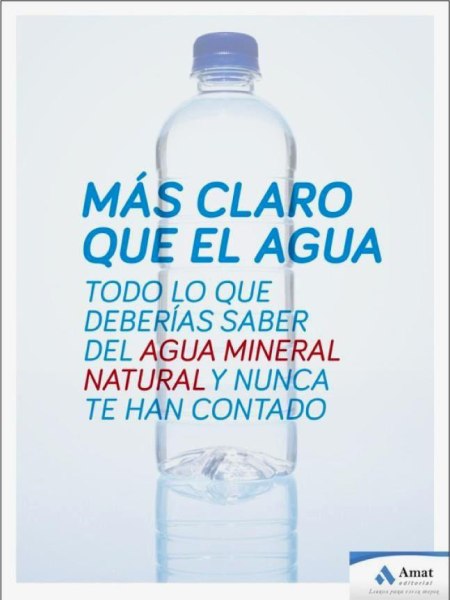Mas Claro Que El Agua